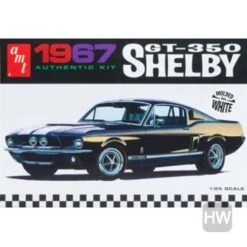 1967 Shelby GT350 WHITE 1/25