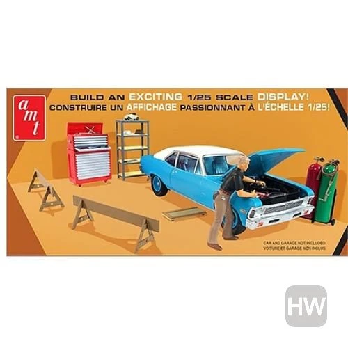 Garage Accessory Set 1/25 #1 3 Garage Accessory Set 1/25 #1