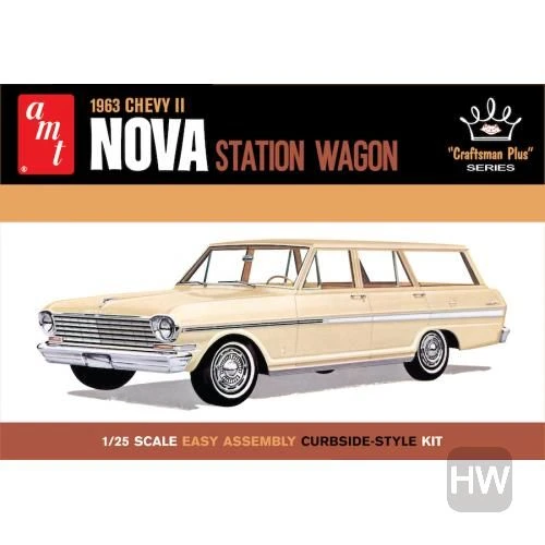 1963 Chevy II Nova Station Wagon 1/25 3 1963 Chevy II Nova Station Wagon 1/25