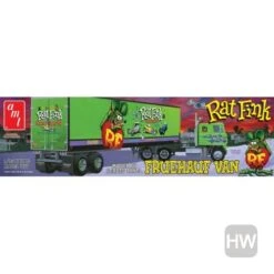 Rat Fink Fruehauf Beaded Van Trailer 1/25