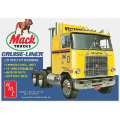AMT 1/25, Mack Cruise-Liner Semi Tractor, Model Kit
