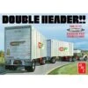 AMT 1/25 Tandem Van Semi Trailers Double Header -Precision Models Store AMT1132 A0 RC49DYC7