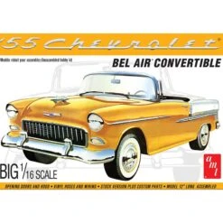 AMT 1/16 1955 Chevy Bel Air Convertible Model Kit -Precision Models Store AMT1134 A00 KHET44NK