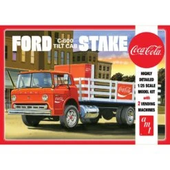 AMT 1/25 Ford C600 Stake Bed With Coca-Cola Machine
