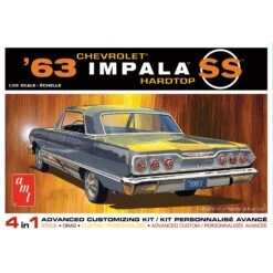 AMT 1/25 1963 Chevy Impala SS, Model Kit