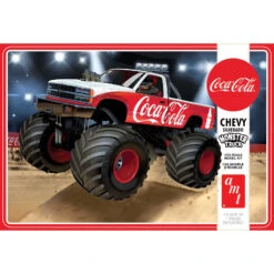 AMT 1/25 1988 Chevy Silverado Monster Truck, Coca-Cola