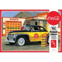 AMT 1/25 1941 Plymouth Coupe Coca-Cola