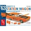 AMT 1/25 1963 Chevy II Station Wagon With Trailer Model Kit