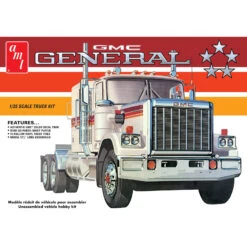 AMT 1/25 1976 GMC General Semi Tractor Model Kit