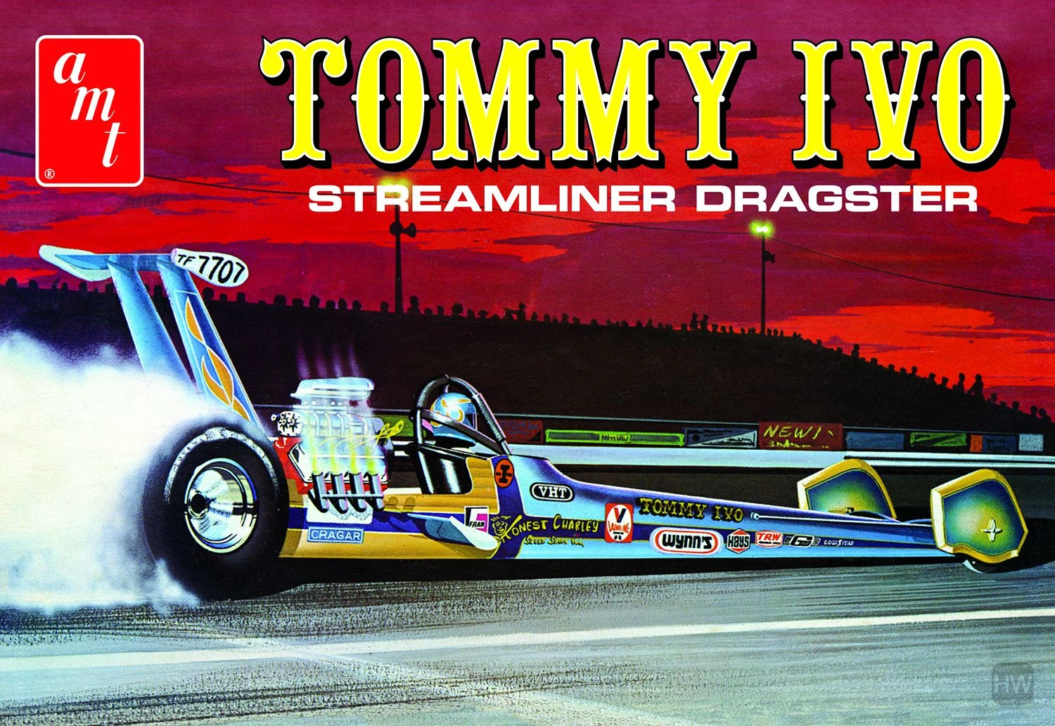 Precision Models Store -Precision Models Store amt1254 12 tommy ivo streamliner dragster packaging
